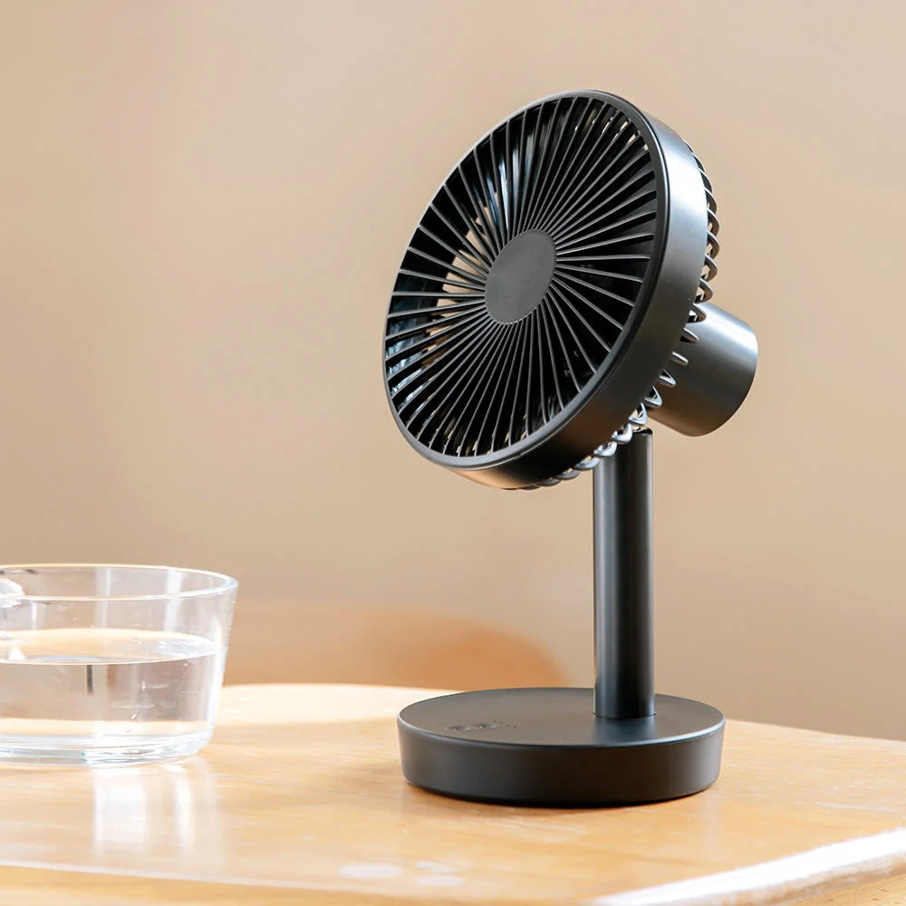 Good Quality Rechargeable Rotation Portable Adjustable USB Mini Desk Fan for Outdoor