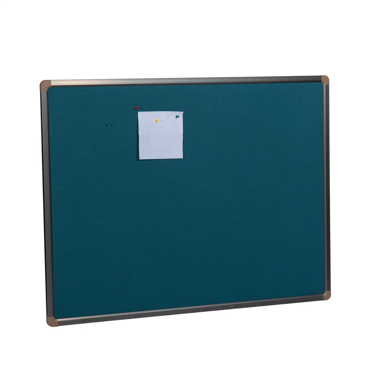 Blue or Green Fabric Cover Corkboard Pin Board for Notice Cork Pin Board