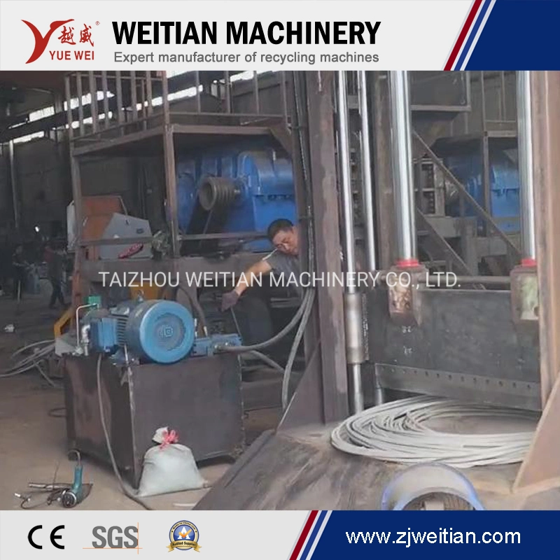 Automatic Hydraulic Plastic PVC Pipes Hard Plastic Block Hydraulic Cutting Machine