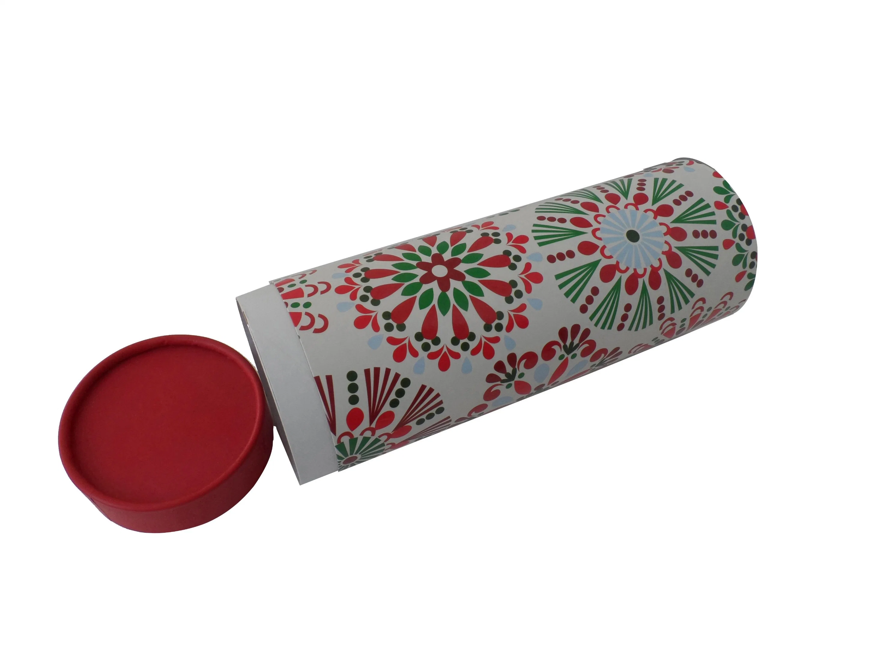 Cardboard Cylinder Packaging Paper Tube with Custom Design Color Printing Box