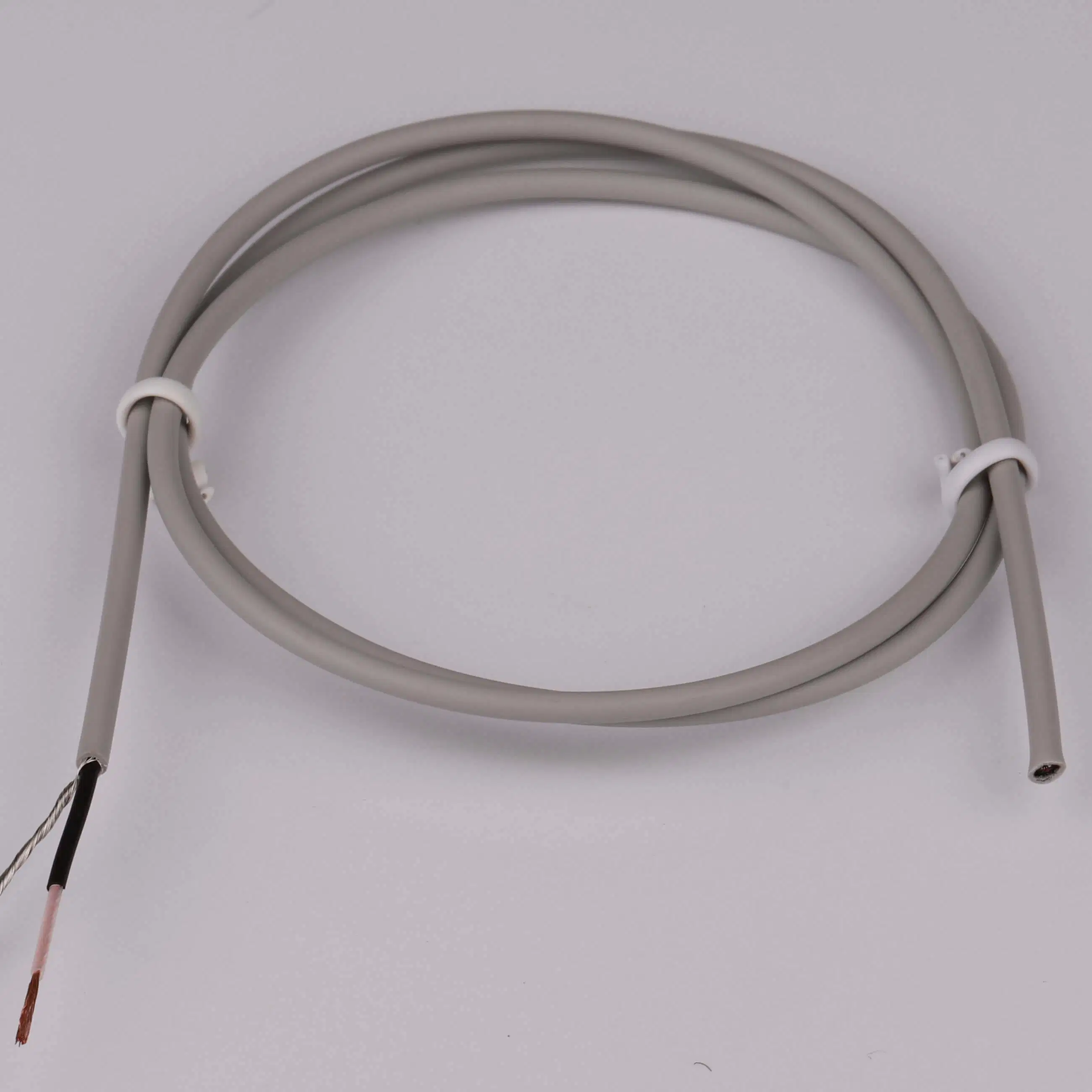 Higher Grade TPU Shielded Cable Single Stranded ECG Lead Wire ECG Cable