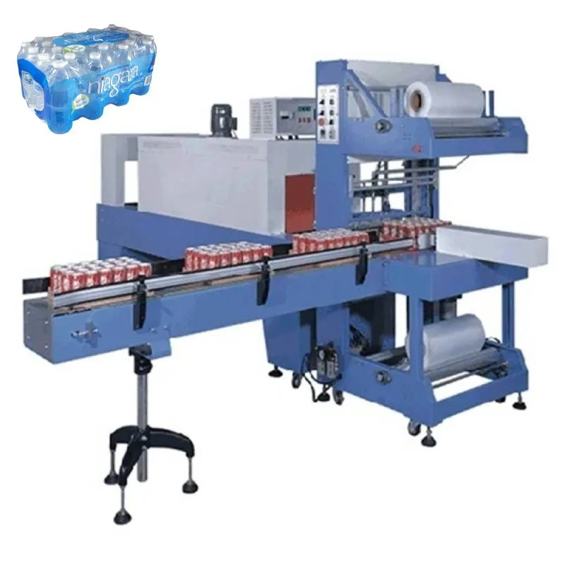 Automatic Heat Tunnels L Type PE Film Wrapping Packing Machine Shrink Wrapper