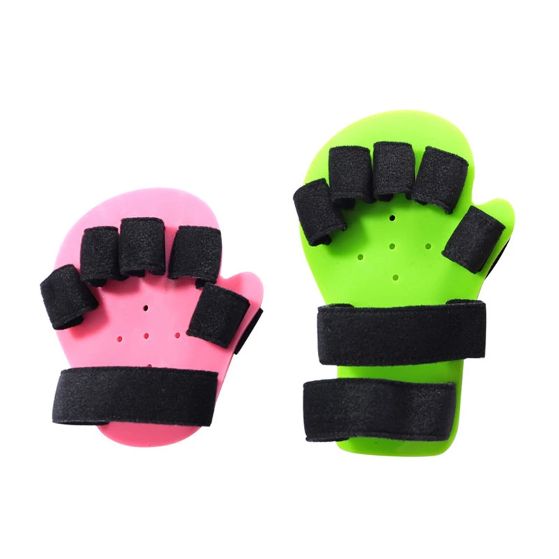 Kids Hand Orthosis Separate Finger Flex Spasm Extension Board Splint Apoplexy Hemiplegia Right Left