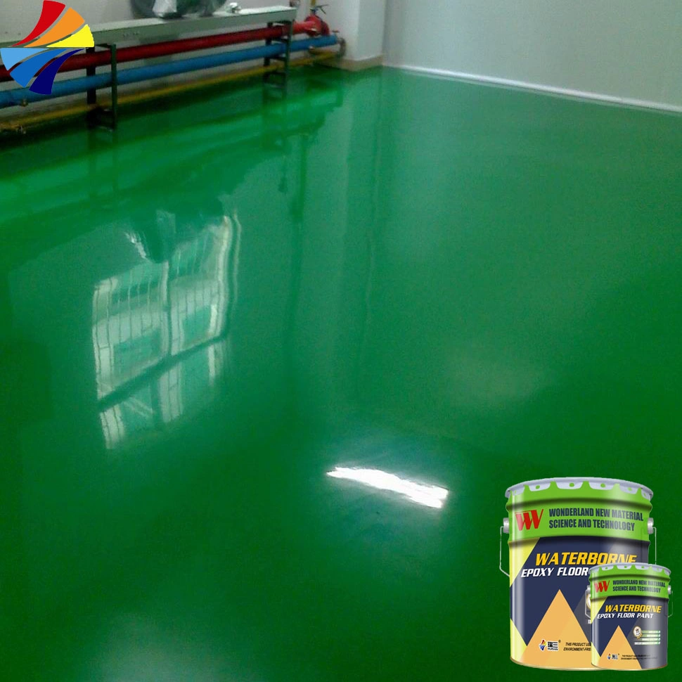 Transparent Epoxy Finish with Two Components