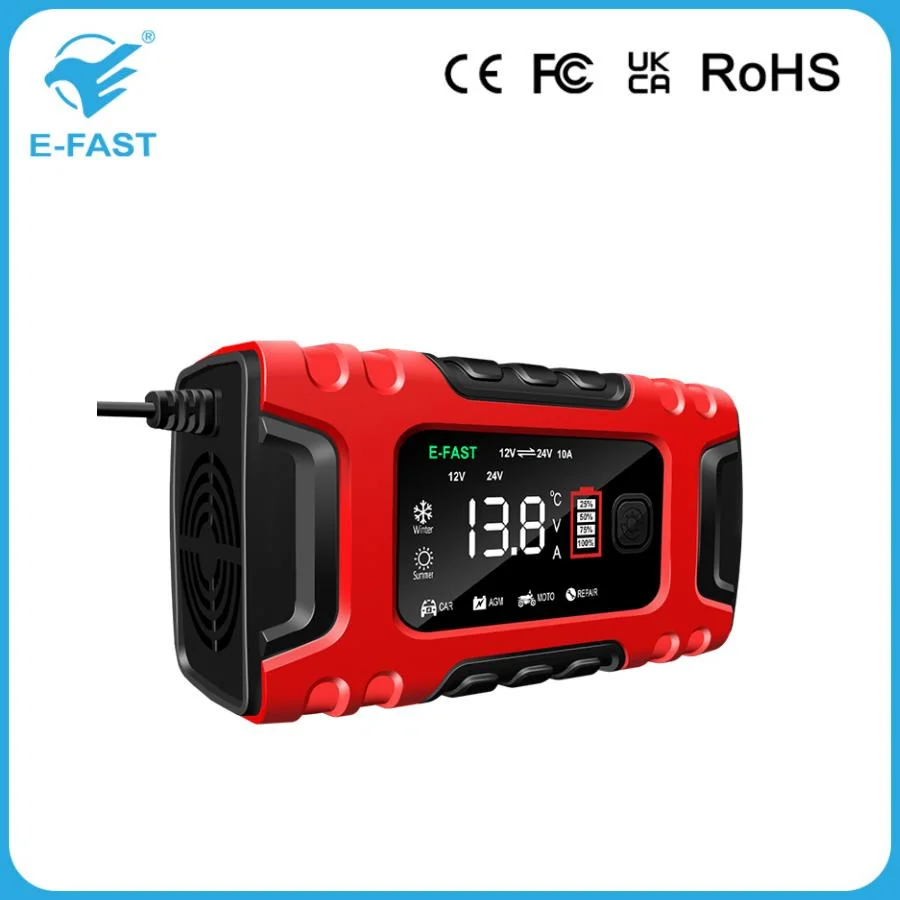 Wholesale/Supplier Car Truck Motorcycle Battery Chargers for 12V 24V Lead-Acid Start Stop Batteries