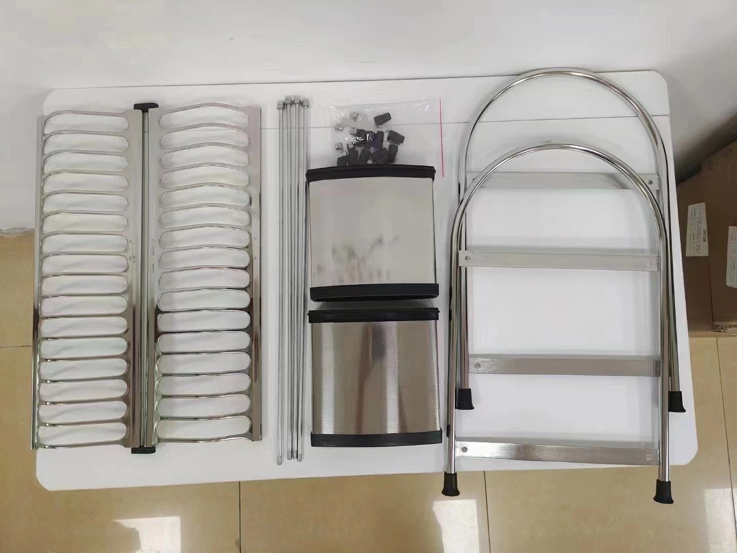 Stainless Steel Draining Rack Antirust Durable Kitchenware Customized Size Available