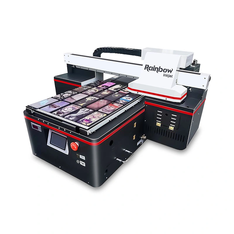 Impresora de inyección de tinta digital de cama plana UV Greater A2 RB-4060 Plus con dx8 cabezal de impresión