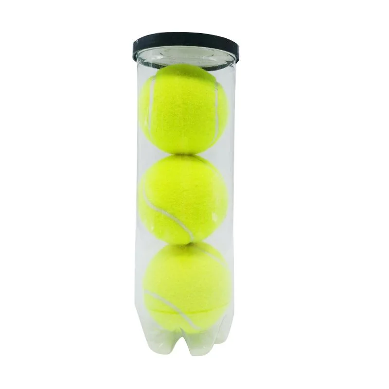 Factory High Bounce Wool Tennis Ball in Tube Padel Balls Ball Customized Competition Level