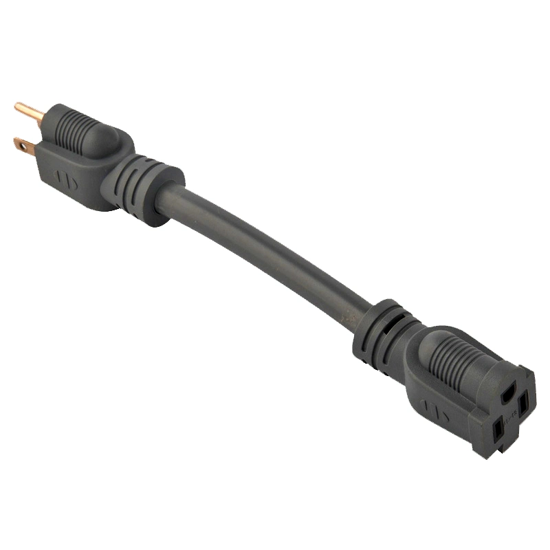 Us Standard 3-Pin Waterproof Extension Leads Socket