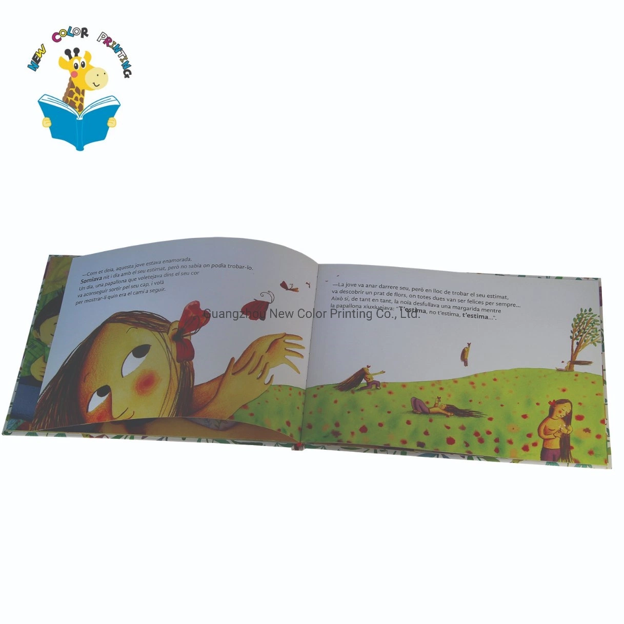 Customized Magazine Catalogue Hardcover Story Educational Book Printing