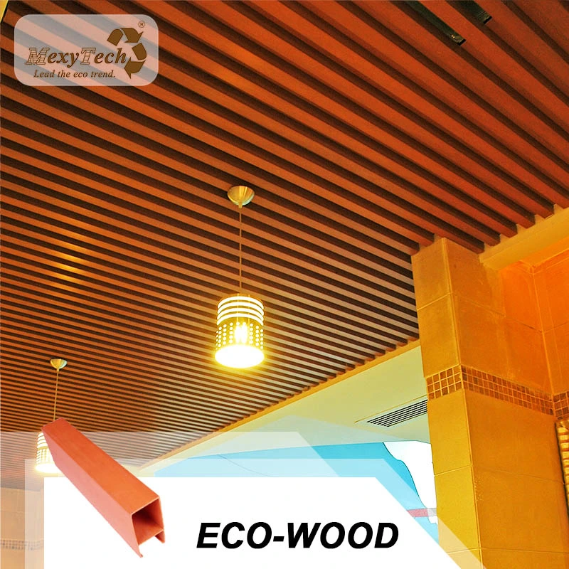 Оэс деревянные панели стены композитный деревянный потолок для установки внутри помещений материалы с огнеупорные производительность