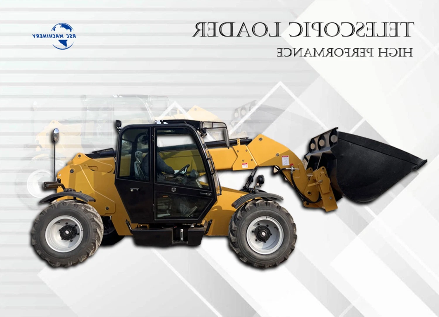 Agile and Flexible Telehandler Loaders Can Operate in off-Road Locations with Ease