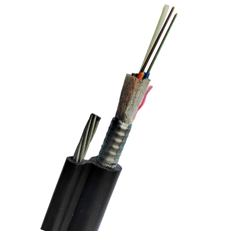 GYTC8S Stranded Loose Tube Figure 8 Armored Single Mode Low Dispersion/Attenuation Foc Fiber Optic Cable