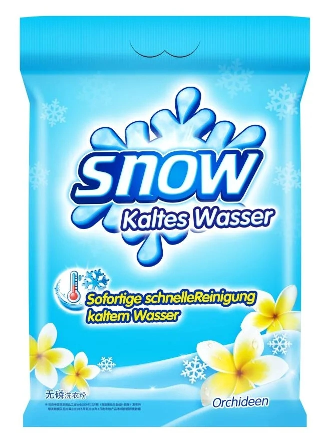 Metin and Snow Concentrated Non-Phosphate Washing Powde Detergent Powder