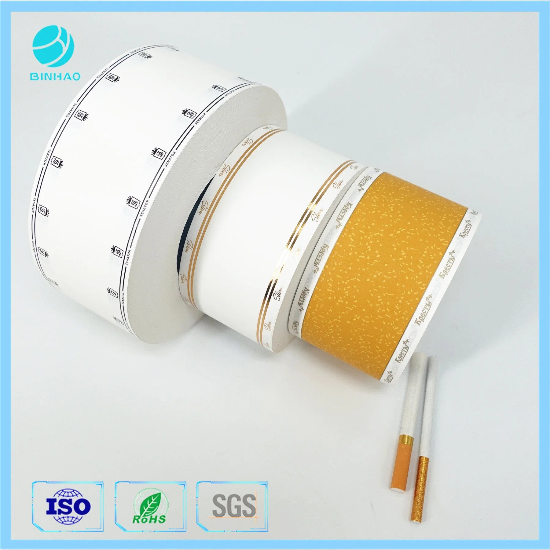 Hologram Printing Tipping Paper on Gd Machine Wrapping Filter Rod Paper