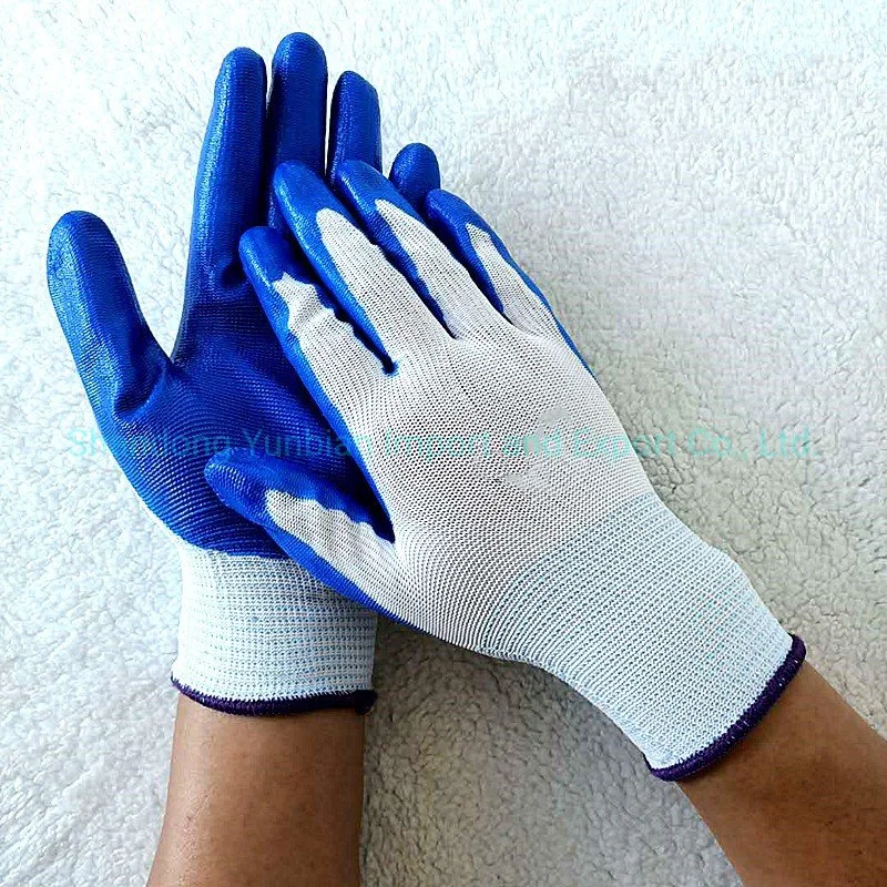 Foam King Latex Gloves PVC Adhesive Labor Protection Gloves