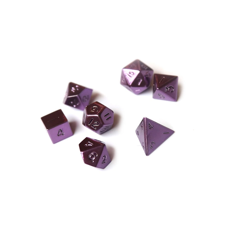 Hot Trpg Dungeons & Dragons Double Color Yun Color Series 7 Dice Set