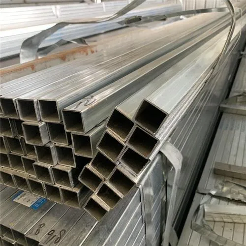 China Supplier Customize Hot Dipped Galvanized Ms Steel Square Tube Rectangular Steel Pipe for Industrial Building