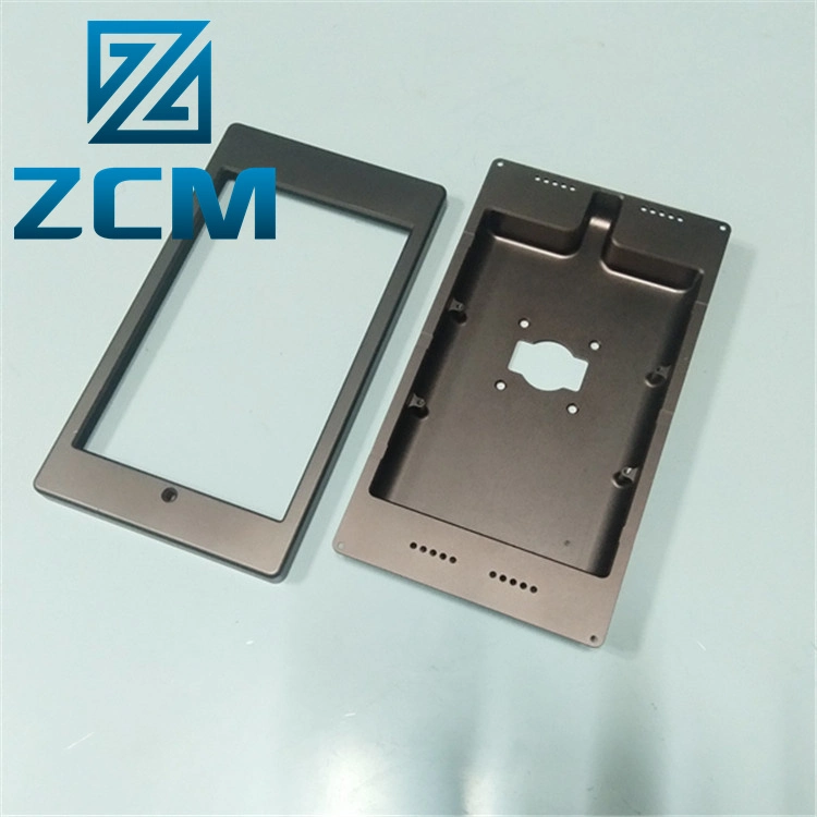 Shenzhen Custom Made Metal Aluminum Alloy Daily Attendance Face Recognition Machine Housing Manufacturing CNC Machined Aluminum Shell Frame