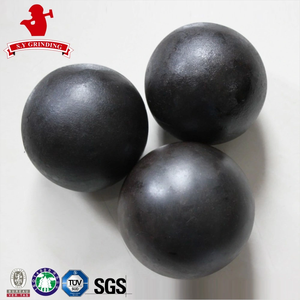 Dia 1&prime; &prime; -6&prime; &prime; High Combined Efficiency of Grinding Mill Forged Grinding Steel Ball