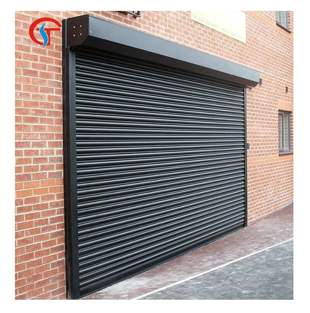 Factory Wholesale/Supplier Windproof Remote Control Security Shop Front Aluminum Roller Shutter