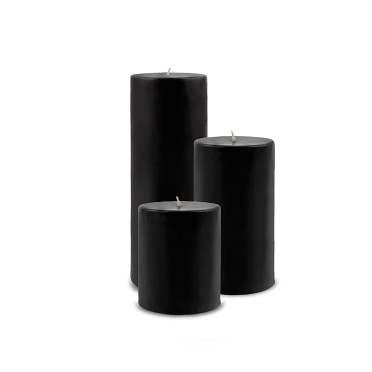 Novo design Pillar Candle para festa, casamento, decoração casa Natal