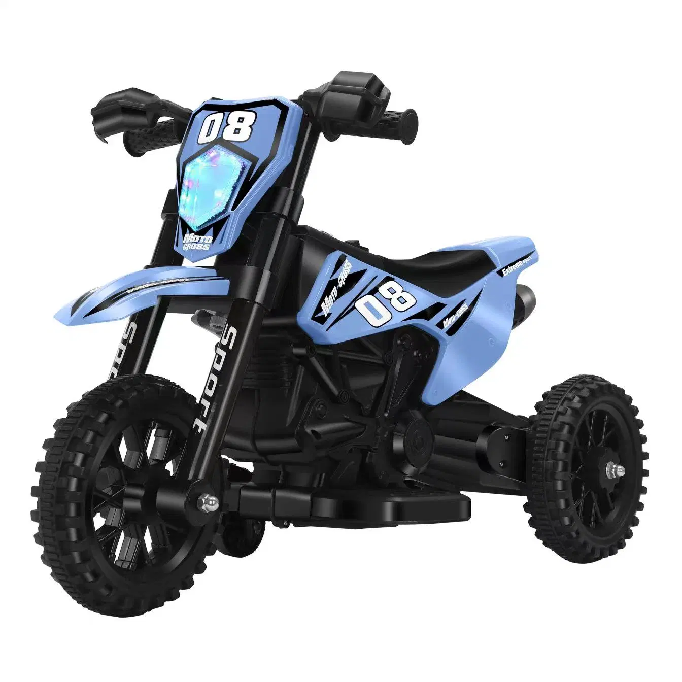 New Rideable Children's Electric Motorcycle/Children's Gift/Rechargeable Baby Toy Car/Three Wheeled Battery Car