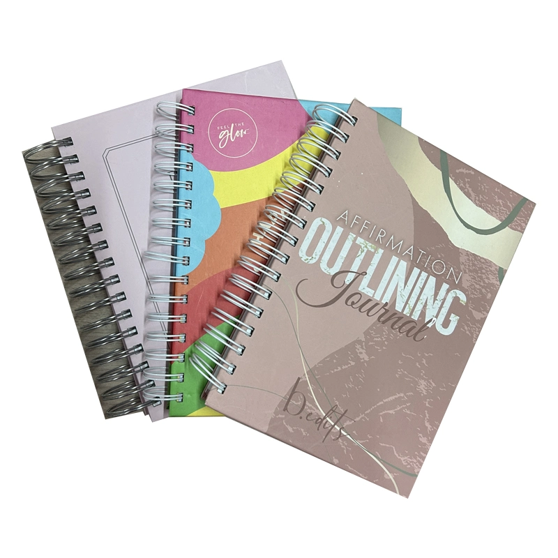 Custom Inner Pages Design 2024 Offset Paper Journal Notebook Printing