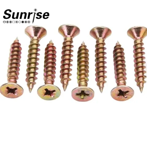 Self-Tapping Screw Furniture Flat Head Fiberboard Screw Cross Countersunk Head Screw