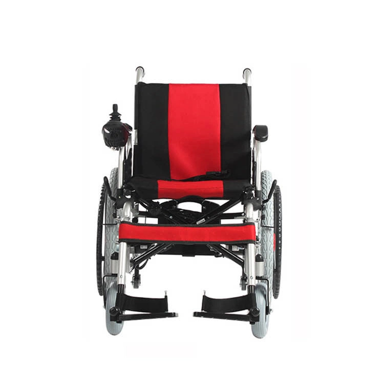 Fauteuil roulant électrique pliable de couleurs multiples la capacité de charge 100 kg de chaises de roue