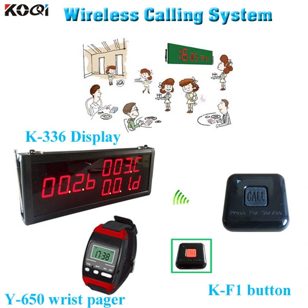 Hot Sell Restaurant Equipment for Sale Restaurant Wireless Table Bell System