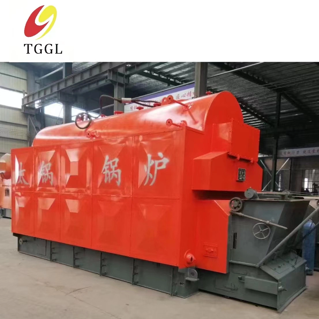 2000kg 4000kg 6000kg Reciprocating Grate Coal-Fired 1t Economizer Boiler