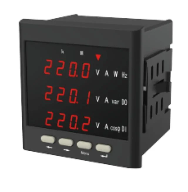 45-65Hz LED Digital Display Electricity Lnf36e Three Phase Ampere Current Meter