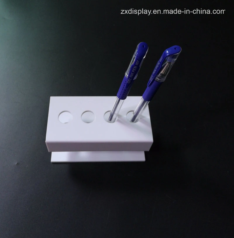 Customized Tabletop Acrylic Pen Rack Pencil Holder for Promotional Gifts