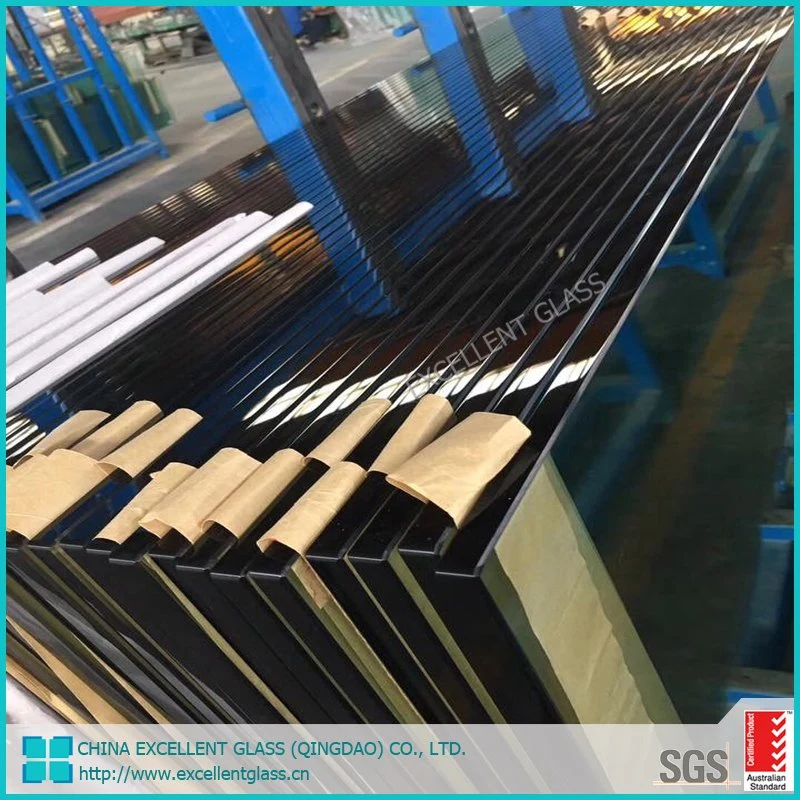 10mm Thick Panel Clear/Ultra Clear/Tinted/Stained/Colored Tempered Glass for Commercial Building