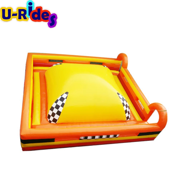 Commercial inflatable soft mountain inflatable jump air bag jumping bed for kids/ inflatable jumping pillow for sale
