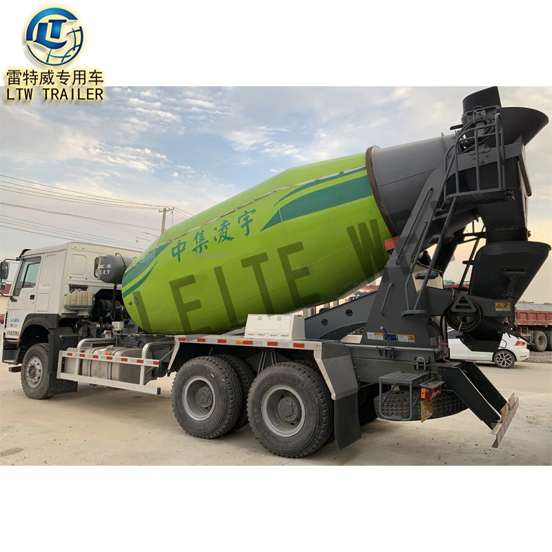 Sinotruk Mobile Cement Concrete Mixer Trucks 8m3 10cbm Used HOWO Truck Concrete Mixer Truck