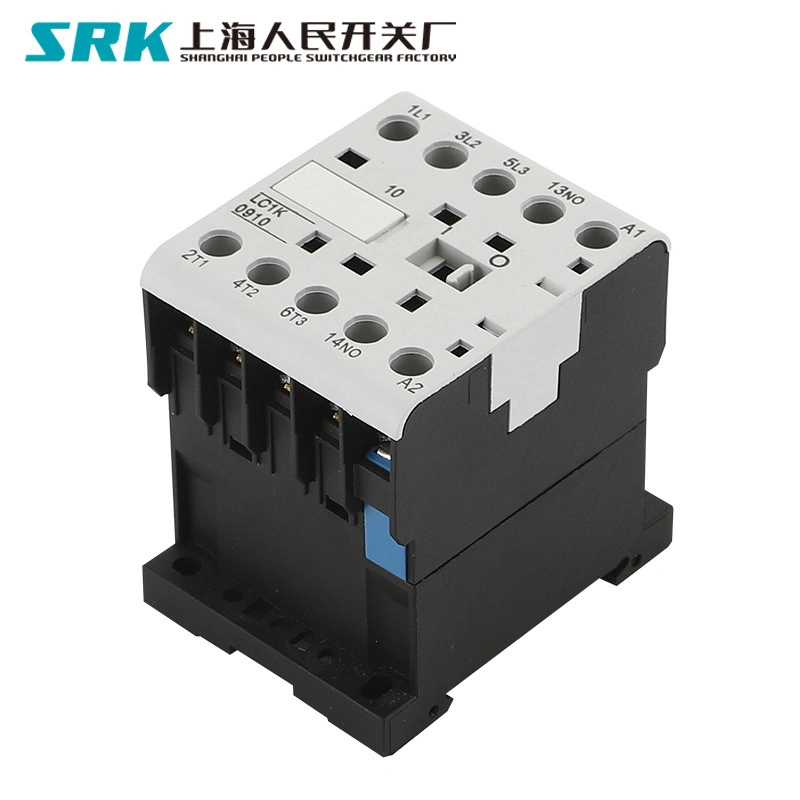 New Design 40-Year Manufacturer IEC Standard LC1-K 6A 9A 12A 16A AC DC DIN Rail Miniature Contactor