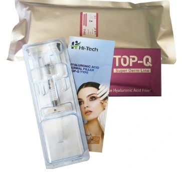 Top-Q Injectable Cross-Linked Hyaluronic Acid Dermal Filler with High quality/High cost performance 