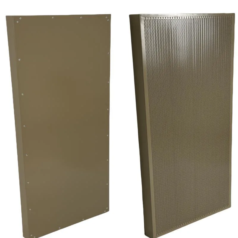 Soundproof Rooms for Product Testing with Metal Sound Absorption Panels