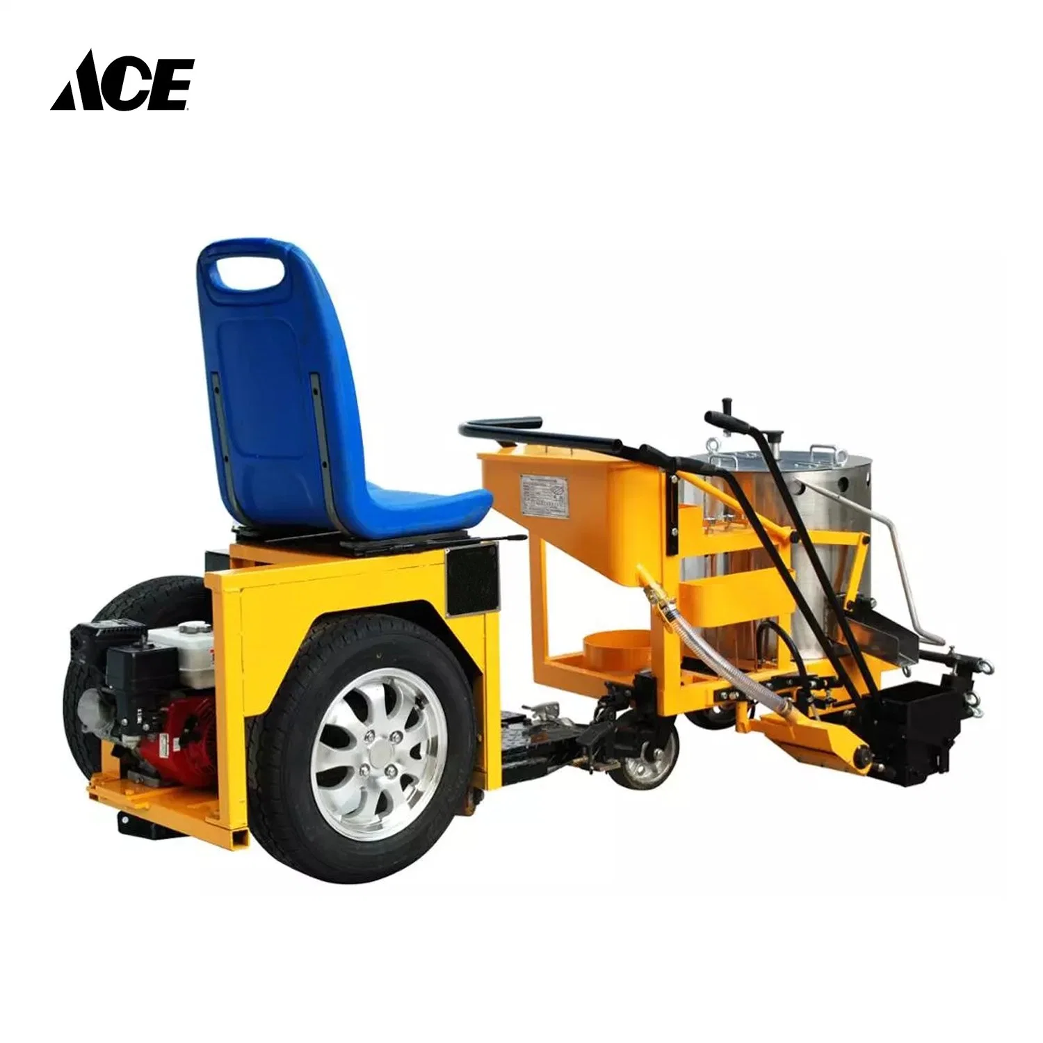 Small Self Propelled Driving Type Traffic Road Line Marking Machine