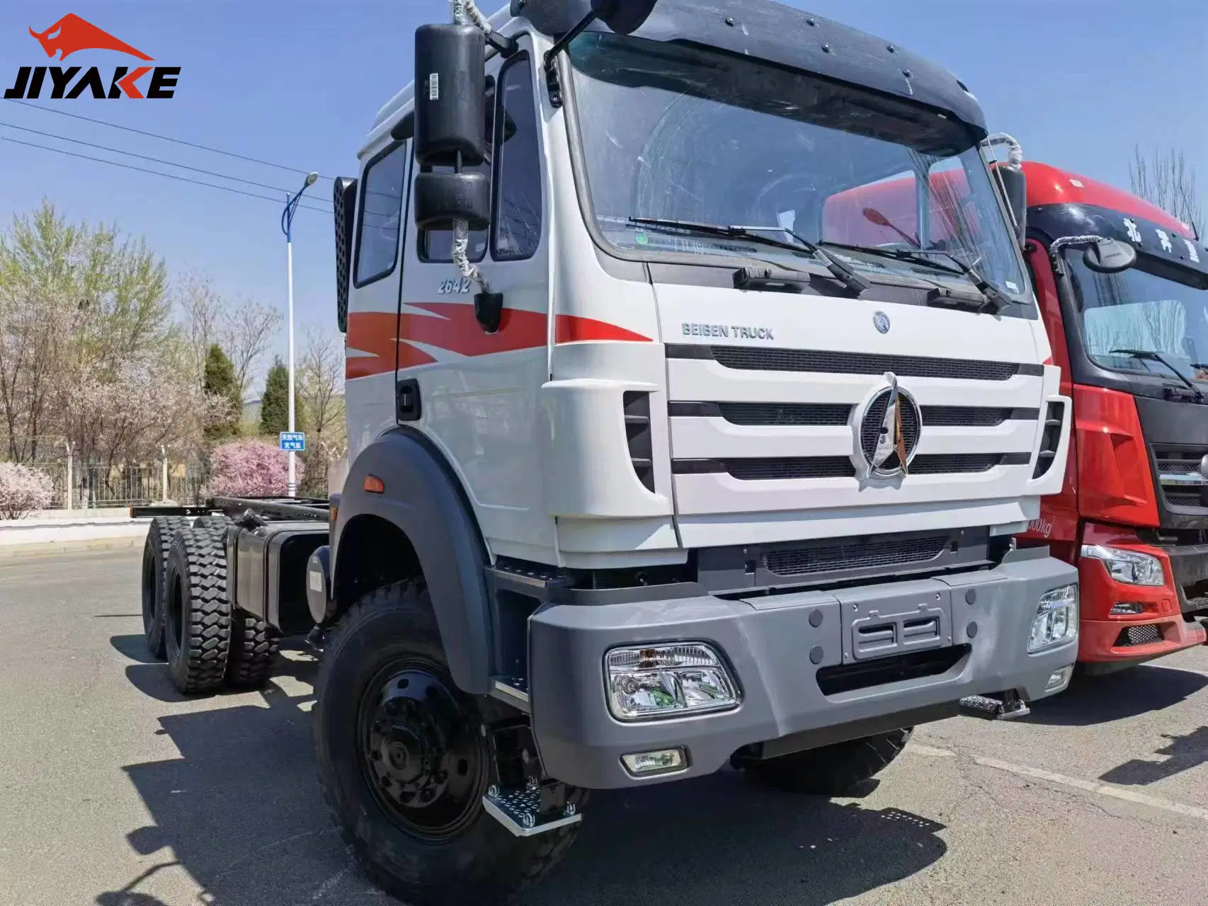 Nouveau 6*6 Beiben Ng80 2642 2638 380HP tête camion remorque Prix utilisé 12 roues Beiben 6X4 V3 chariot pour la vente du tracteur