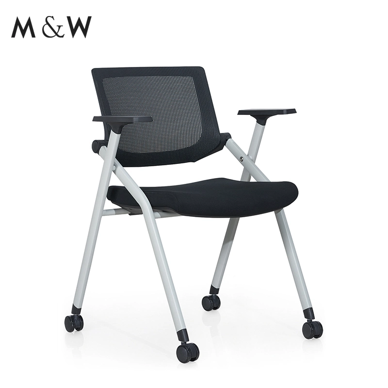 Chaise de bureau empilable ergonomique en tissu mesh bon marché