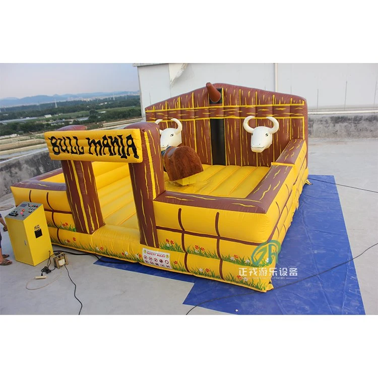 Prix usine Vente en gros Jeux gonflables Rodeo Mechanical Bull Toro Mecanico Pour les ventes en gros