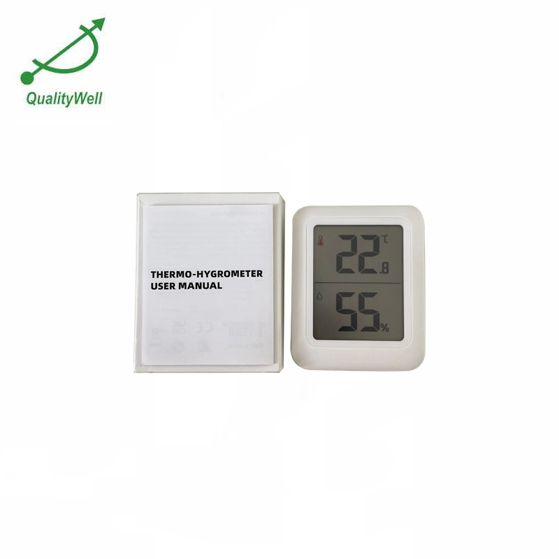 Feuchtigkeitsprüfer für den Innenbereich Digitaler Hygrometer Mini-Thermometer und Hygrometer geeignet Für zu Hause