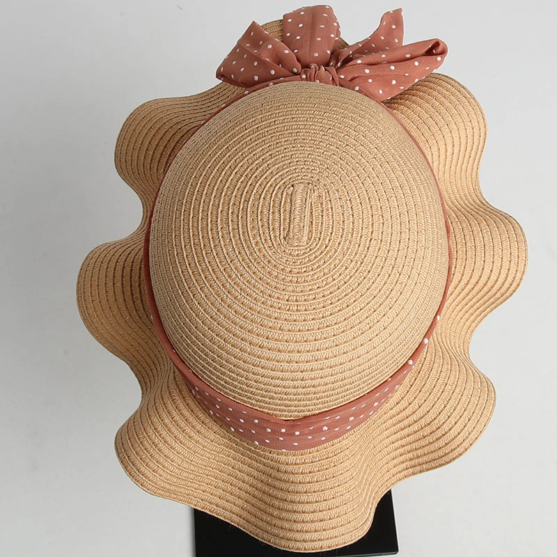 Custom-Made Fashion Breathable Girl Soft Papyrero Hat Sun Hat Travel Hat