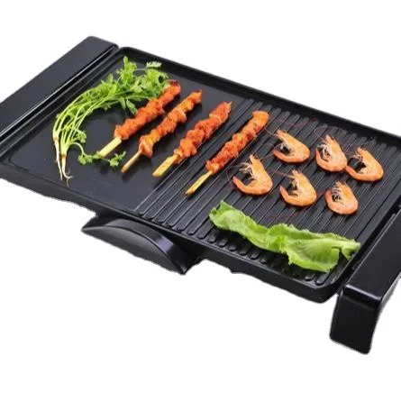 Professional BBQ Electric Grill Non-Sticking Grill Pan