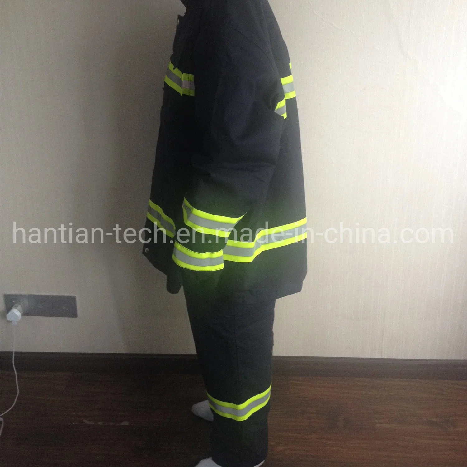 Marine Firefighting Fireman Protective Safety Apparels Flame Retardant Fire Fighting Clothing