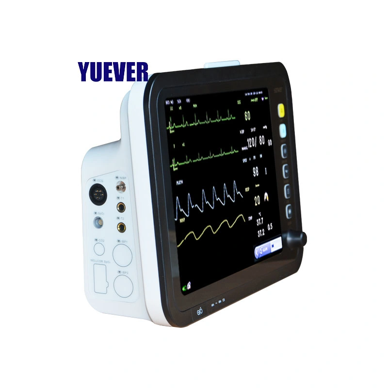 Yuever Medical Multi-Parameter Portable Veterinary Monitor Vet Krankenhaus Verwendung Kritisch Pflege Veterinärüberwachung