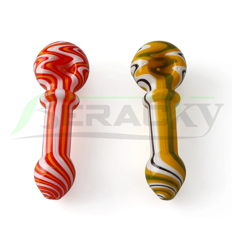 Us Color Glass Hand Pipe Handle Pipes